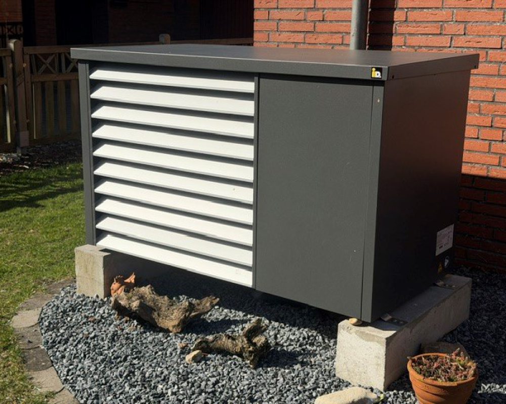 Wärmepumpe in einem Einfamilienhaus in Wiesmoor 1